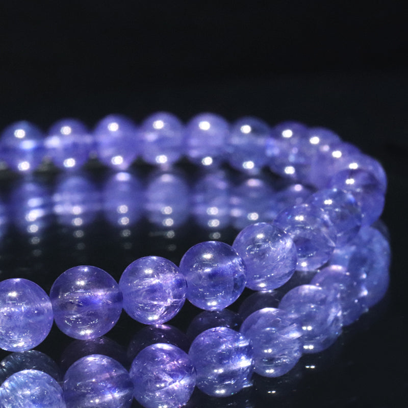 【動画】ブレス　タンザナイト＜タンザニア産＞　丸[co-g2035]