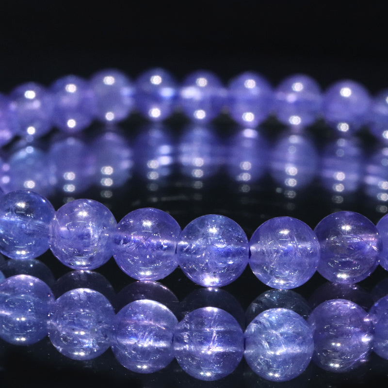 【動画】ブレス　タンザナイト＜タンザニア産＞　丸[co-g2035]