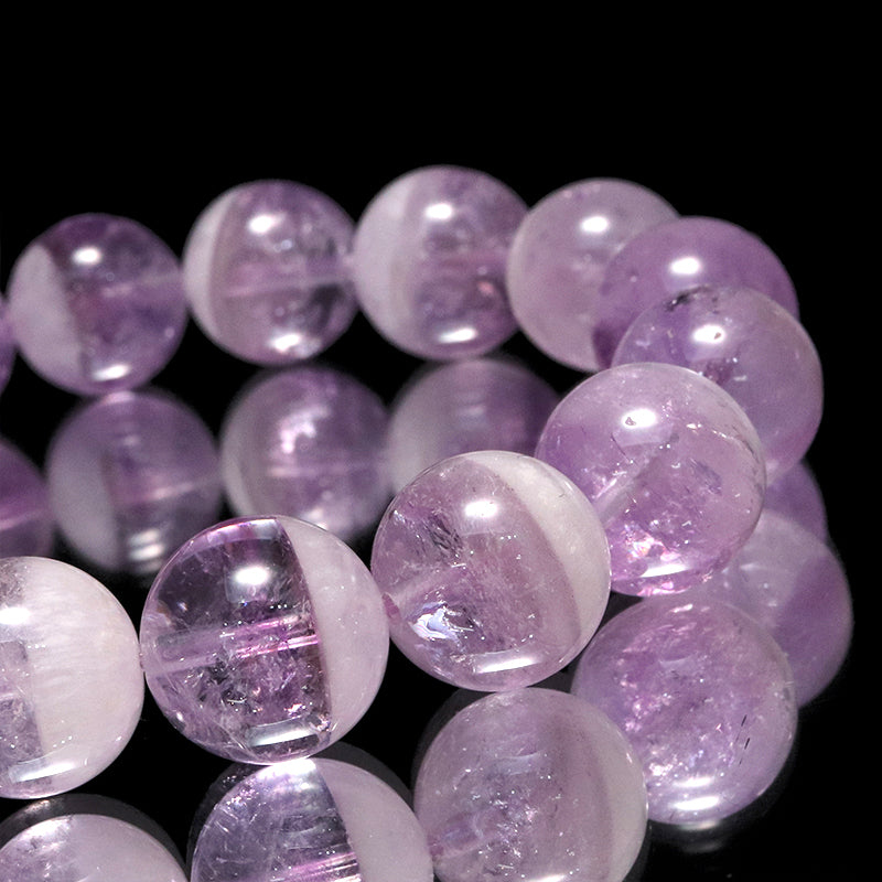 ブレス　アメジストファントム＜ブラジル産＞　丸 [co-g2038]