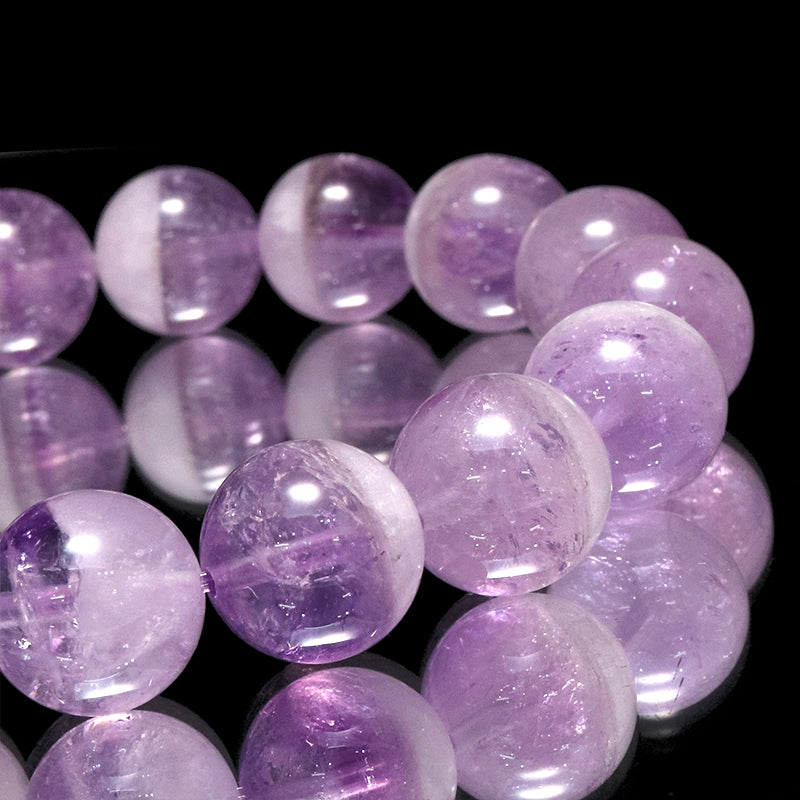 ブレス　アメジストファントム＜ブラジル産＞　丸 [co-g2038]