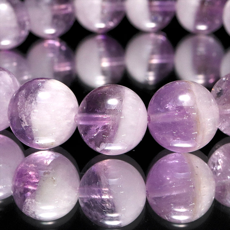 ブレス　アメジストファントム＜ブラジル産＞　丸 [co-g2038]