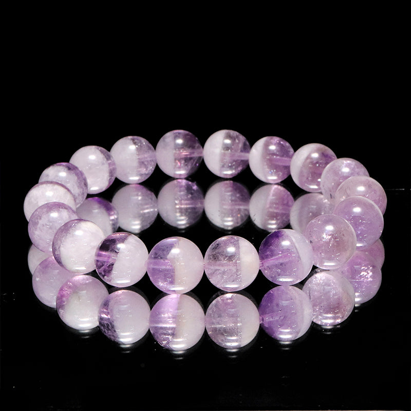 ブレス　アメジストファントム＜ブラジル産＞　丸 [co-g2038]