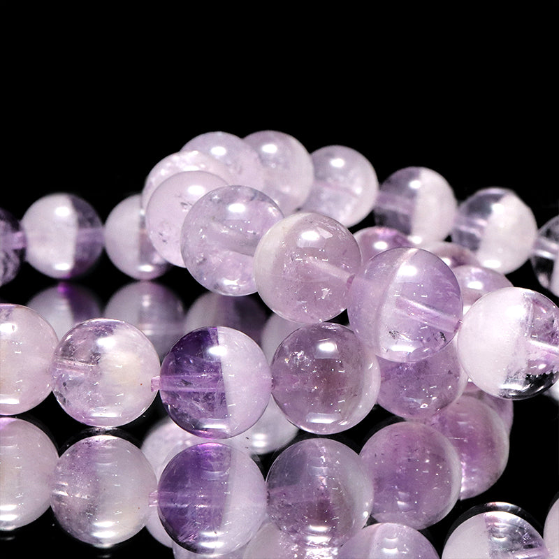 ブレス　アメジストファントム＜ブラジル産＞　丸 [co-g2038]