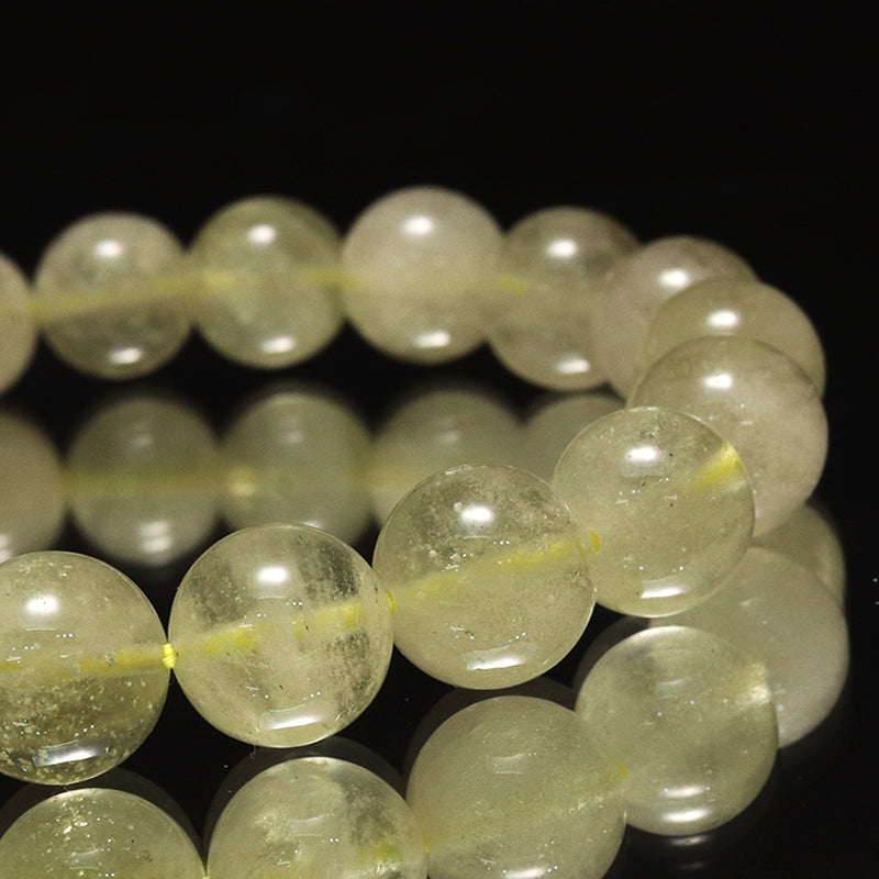 ブレス　リビアングラス＜エジプト産＞　丸 [co-g2040]