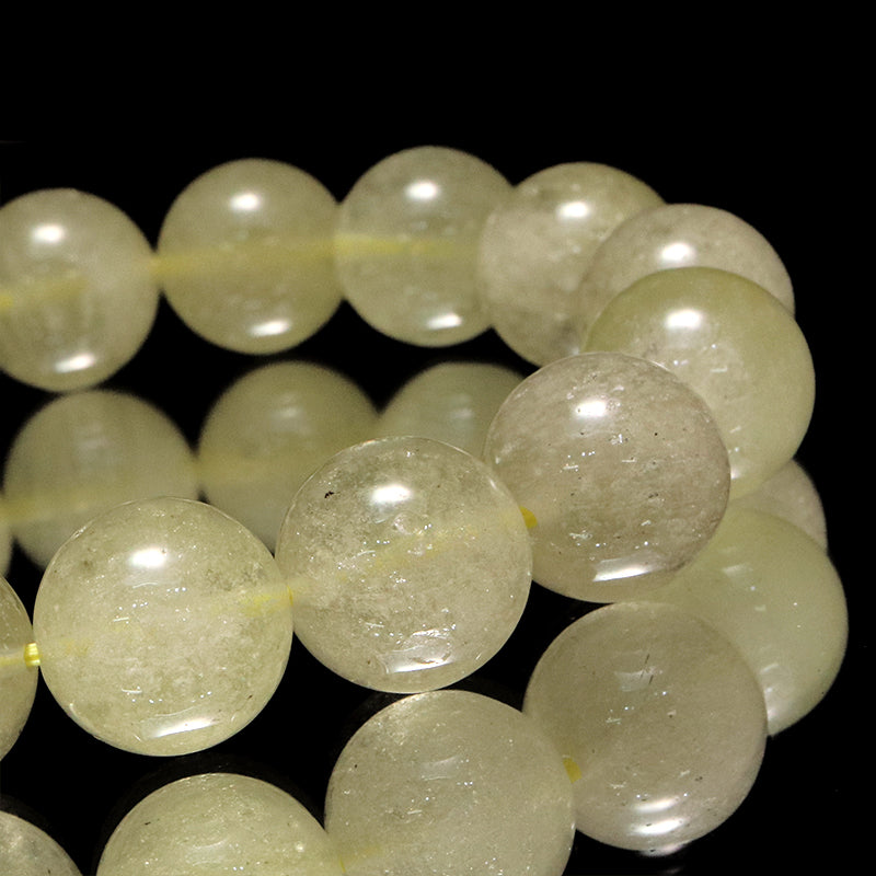 ブレス　リビアングラス＜エジプト産＞　丸 [co-g2040]