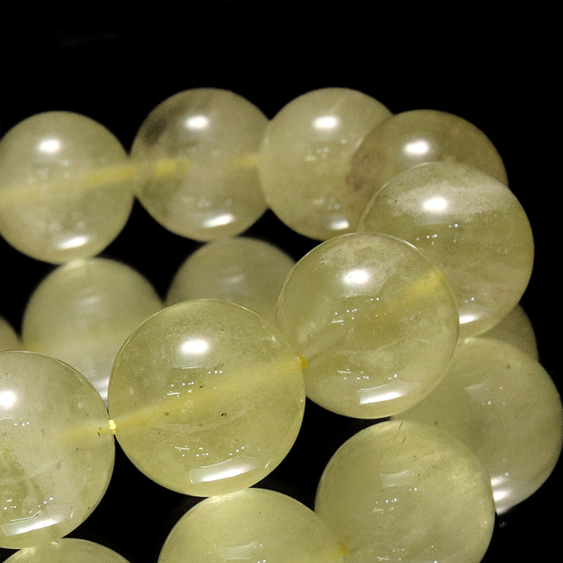 ブレス　リビアングラス＜エジプト産＞　丸 [co-g2040]