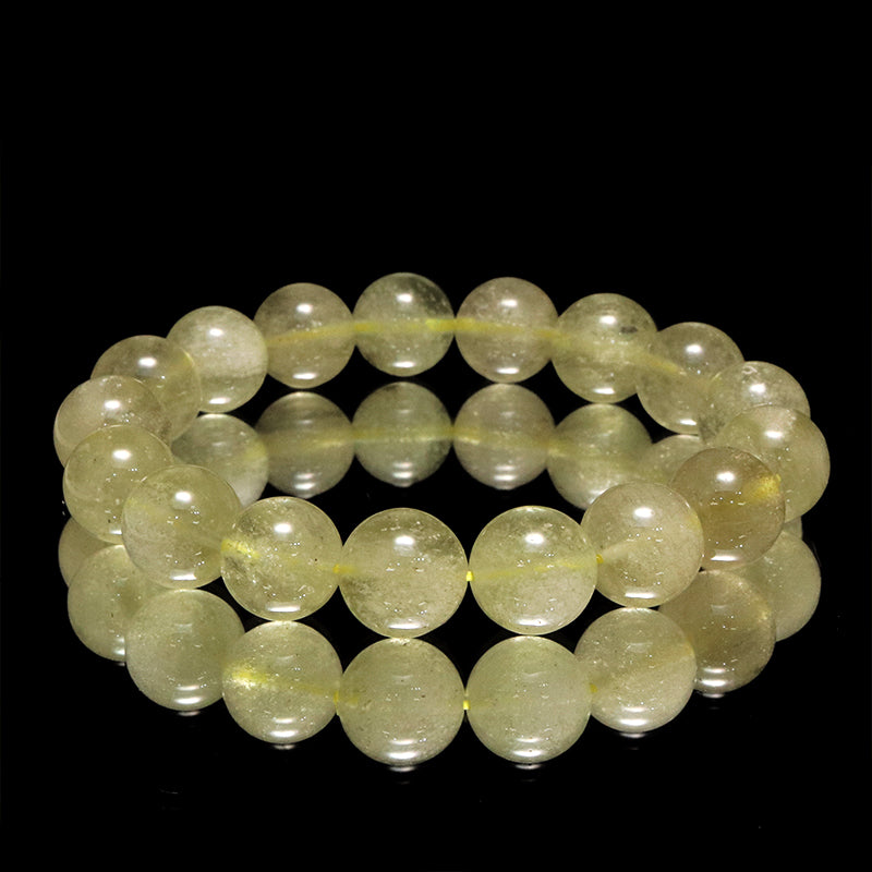 ブレス　リビアングラス＜エジプト産＞　丸 [co-g2040]