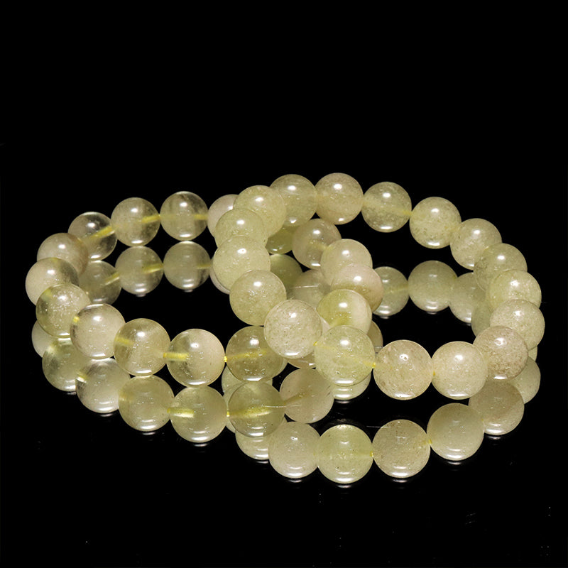 ブレス　リビアングラス＜エジプト産＞　丸 [co-g2040]