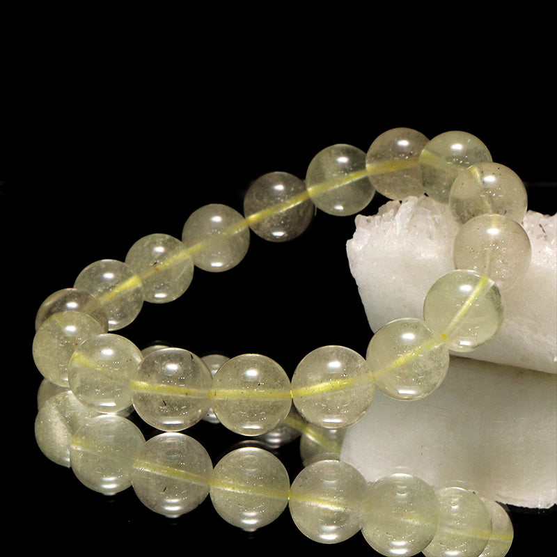 ブレス　リビアングラス＜エジプト産＞　丸 [co-g2040]