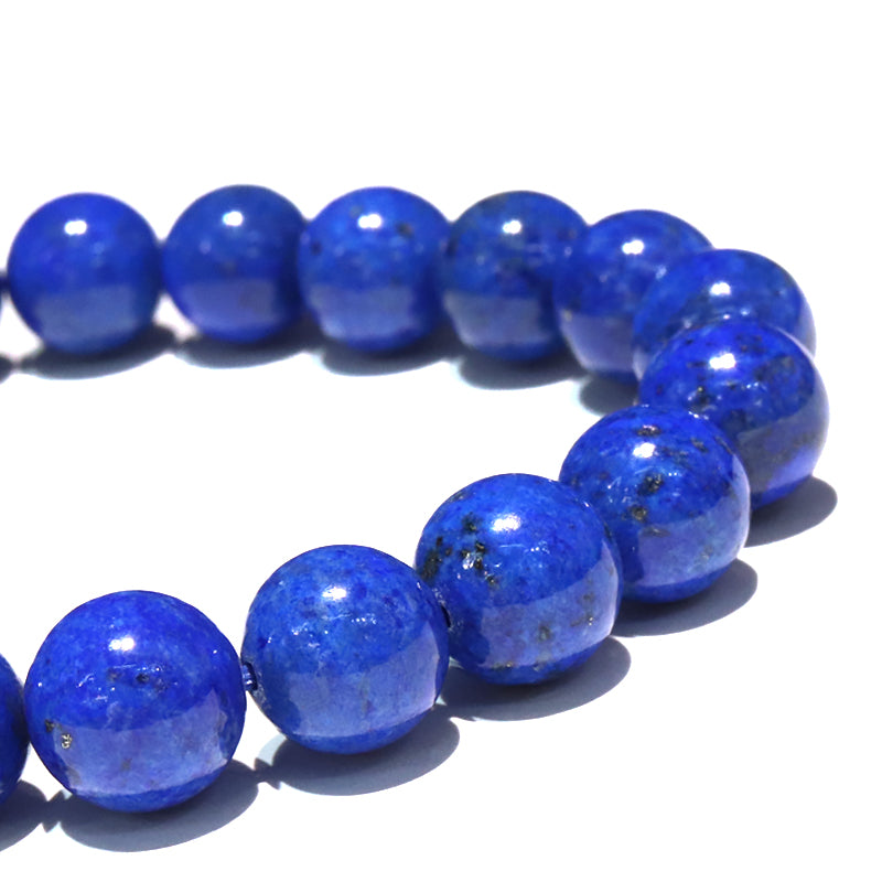 ブレス　ラピスラズリ＜アフガニスタン産＞　丸  [co-g2044]