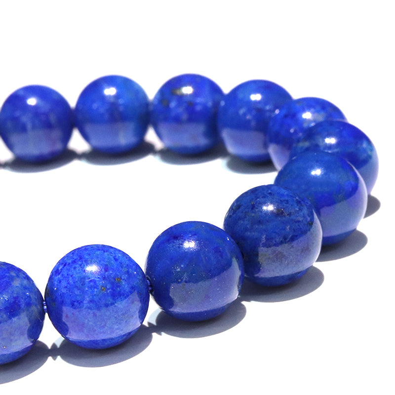 ブレス　ラピスラズリ＜アフガニスタン産＞　丸  [co-g2044]