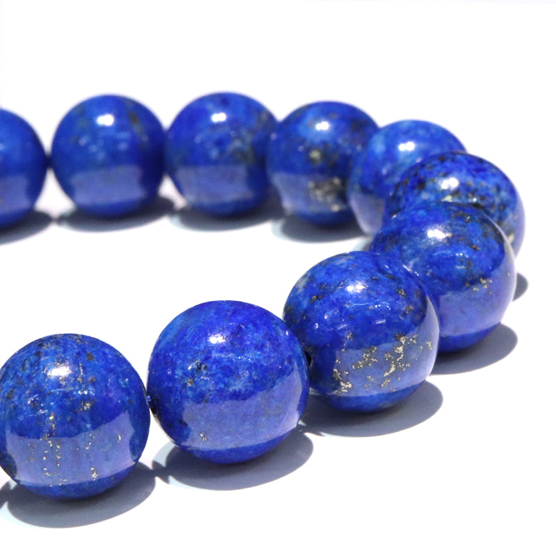 ブレス　ラピスラズリ＜アフガニスタン産＞　丸  [co-g2044]
