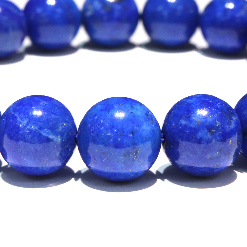 ブレス　ラピスラズリ＜アフガニスタン産＞　丸  [co-g2044]
