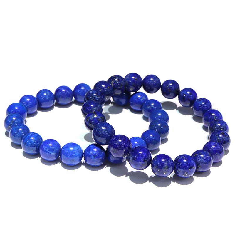 ブレス　ラピスラズリ＜アフガニスタン産＞　丸  [co-g2044]