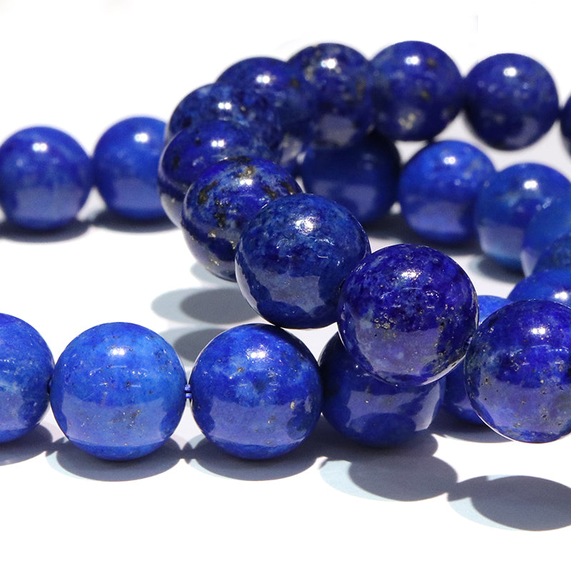 ブレス　ラピスラズリ＜アフガニスタン産＞　丸  [co-g2044]