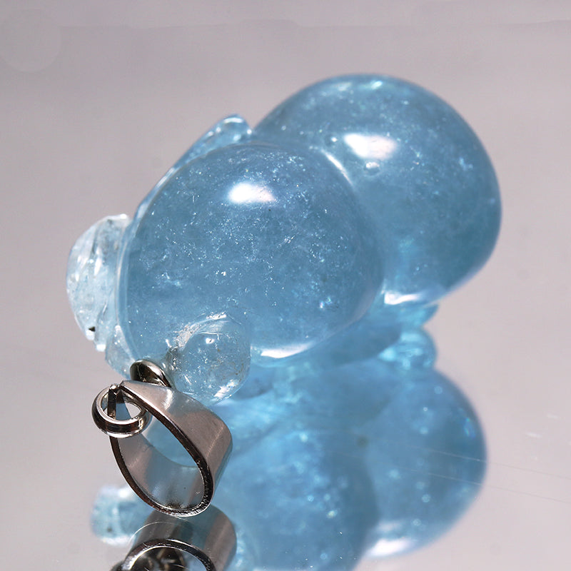 Carving Aquamarine <Brazil> Gourd [cv-g0064]
