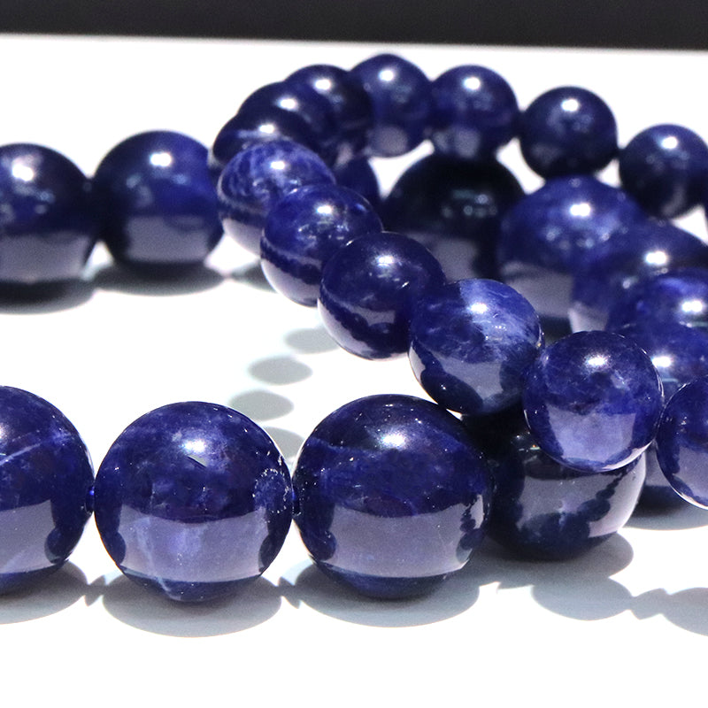 ブレス　インペリアルソーダライト＜ブラジル産＞　丸  [co-g2046]