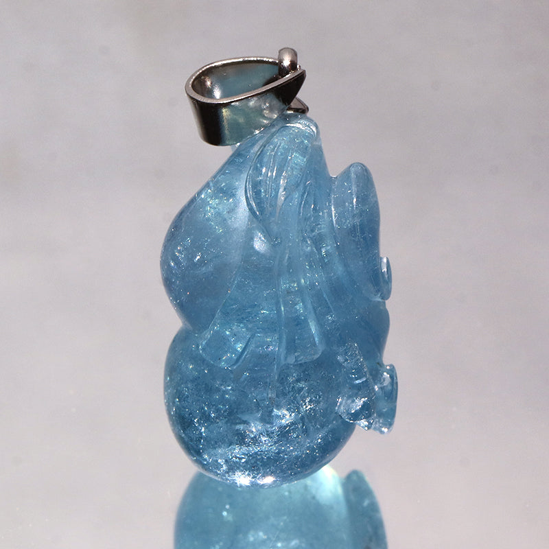 Carving Aquamarine <Brazil> Gourd [cv-g0064]