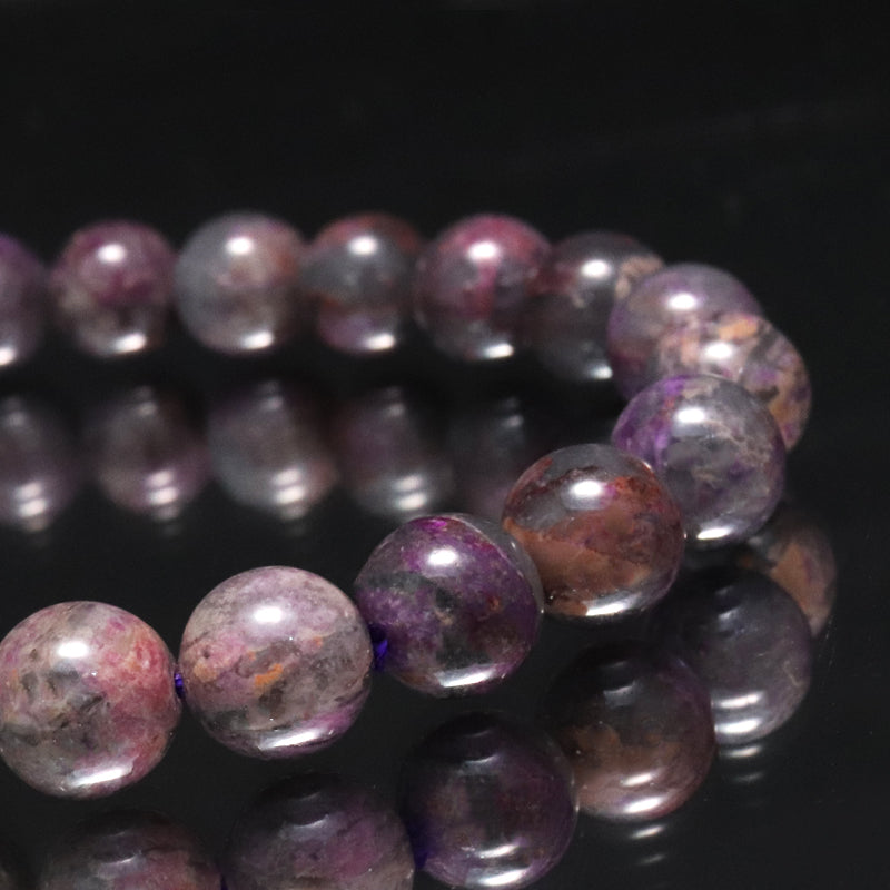 ブレス　スギライト＜アフリカ産＞　丸 [co-g2055]