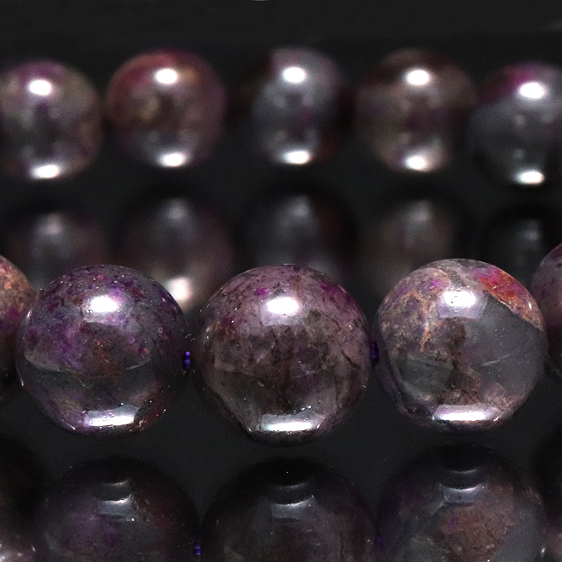 ブレス　スギライト＜アフリカ産＞　丸 [co-g2055]