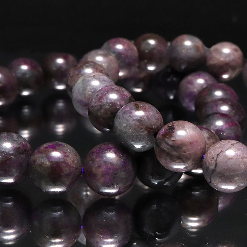 ブレス　スギライト＜アフリカ産＞　丸 [co-g2055]