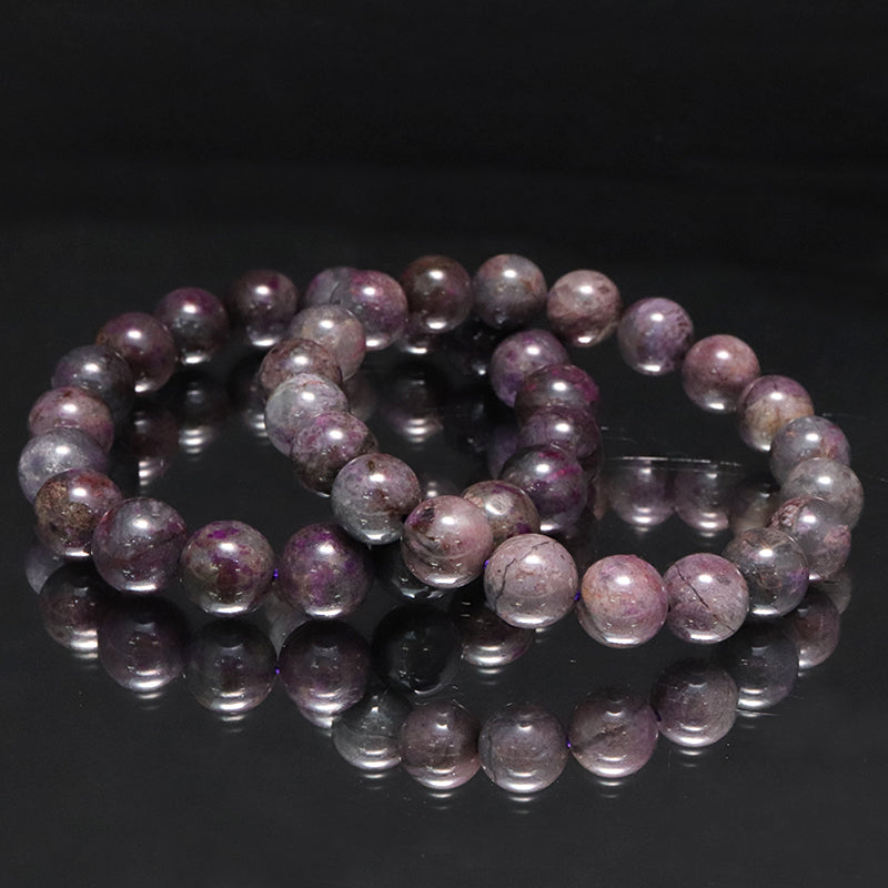 ブレス　スギライト＜アフリカ産＞　丸 [co-g2055]