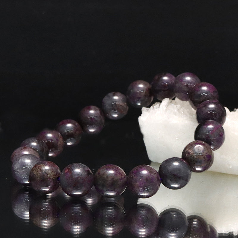 ブレス　スギライト＜アフリカ産＞　丸 [co-g2055]