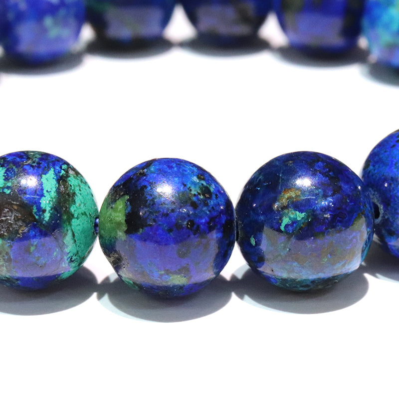 ブレス　アズライト＜ラオス産＞　丸　[co-g2056]