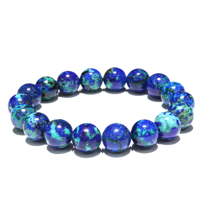 ブレス　アズライト＜ラオス産＞　丸　[co-g2056]