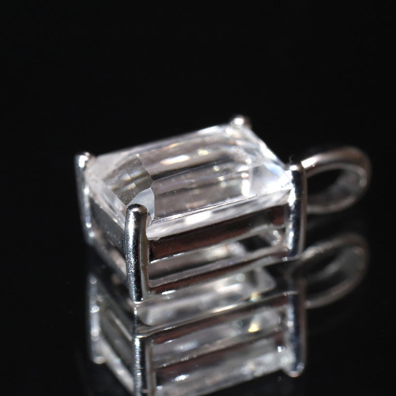 ペンダントトップ　フェナカイト＜ロシア産＞　スクエアカット　約3.45ct　silver925　シルバー [co-g1139]