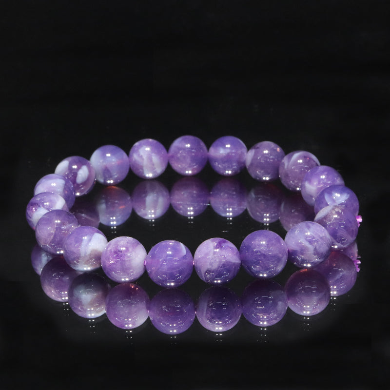 ブレス　トゥインクルアメジスト＜ブラジル産＞　丸 [co-g2057]