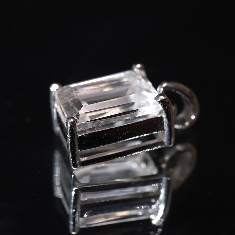 ペンダントトップ　フェナカイト＜ロシア産＞　スクエアカット　約3.75ct　silver925　シルバー [co-g1140]