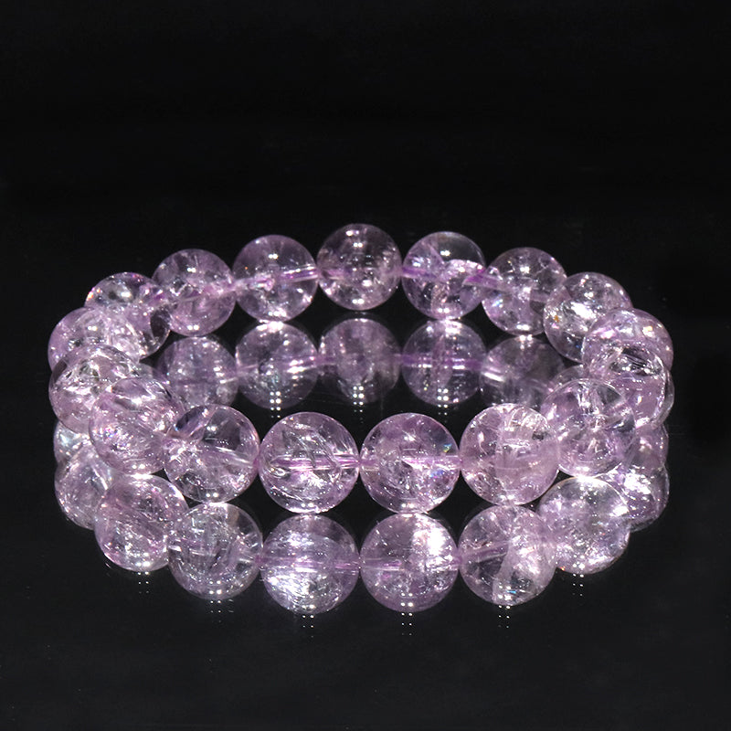 ブレス　アメジストアイリス＜ブラジル産＞　丸　[co-g2058]