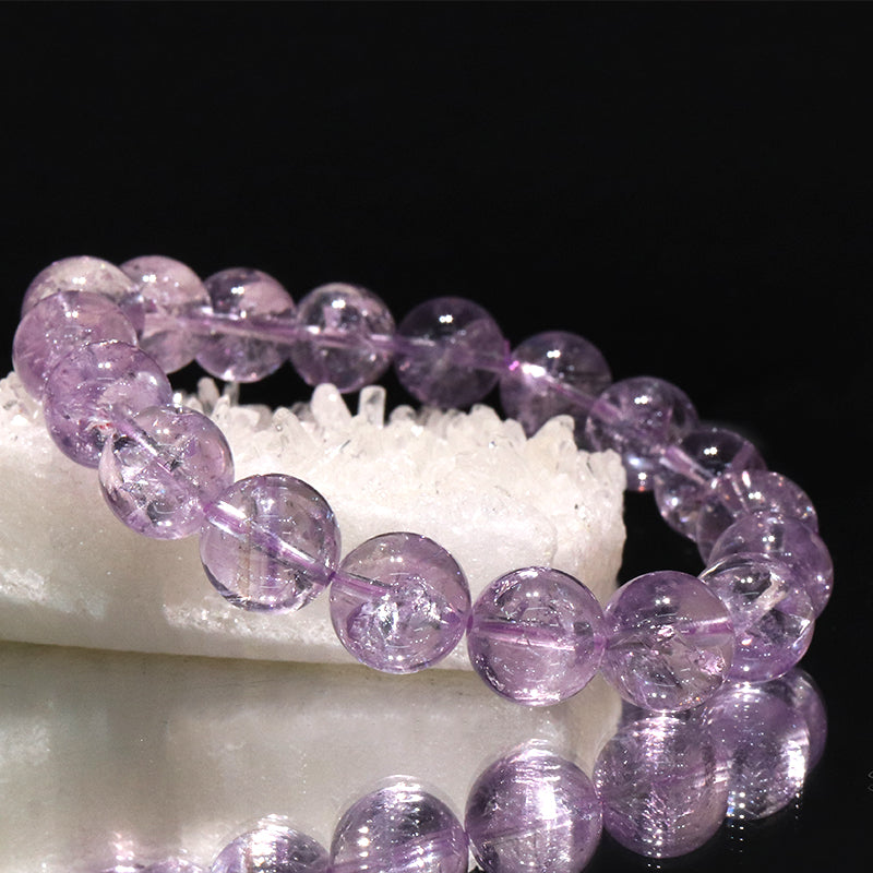 ブレス　アメジストアイリス＜ブラジル産＞　丸　[co-g2058]