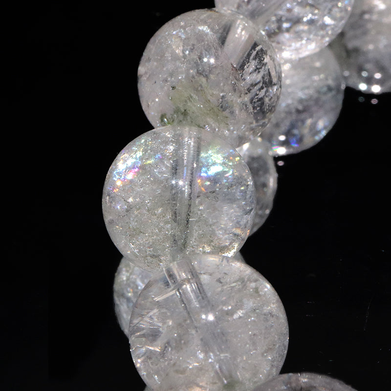 ブレス　ガーデンアイリスクォーツ＜ヒマラヤ産＞　丸 [co-g2060]