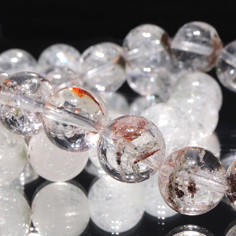 ブレス　ガーデンアイリスクォーツ＜ヒマラヤ産＞　丸 [co-g2060]