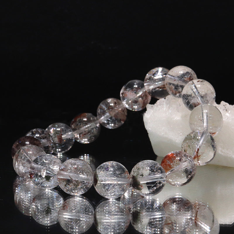 ブレス　ガーデンアイリスクォーツ＜ヒマラヤ産＞　丸 [co-g2060]