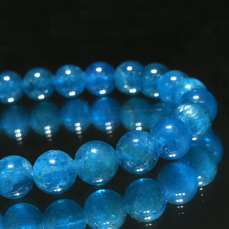 ブレス　アパタイト＜マダガスカル産＞　丸  [co-g2061]