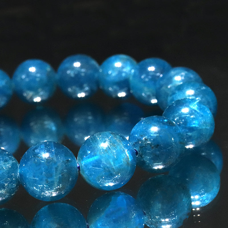 ブレス　アパタイト＜マダガスカル産＞　丸  [co-g2061]