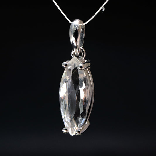 ペンダントトップ　フェナカイト＜ロシア産＞　マーキスカット　約2.85ct　silver925　シルバー　[co-g1153]