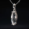【割引不可】ペンダントトップ　フェナカイト＜ロシア産＞　マーキスカット　約2.85ct　silver925　シルバー　[co-g1153]