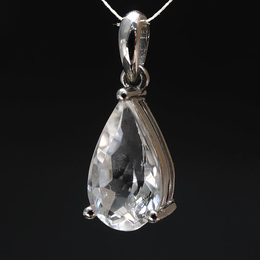 ペンダントトップ　フェナカイト＜ロシア産＞　ドロップカット　約3.05ct　silver925　シルバー　[co-g1149]