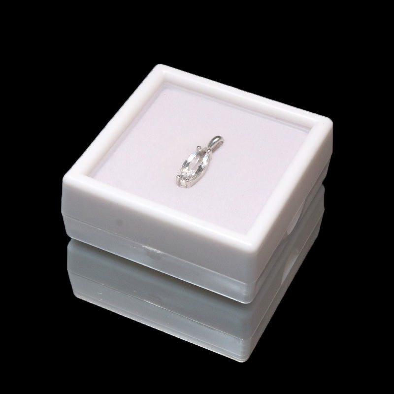 ペンダントトップ　フェナカイト＜ロシア産＞　マーキスカット　約2.85ct　silver925　シルバー　[co-g1153]