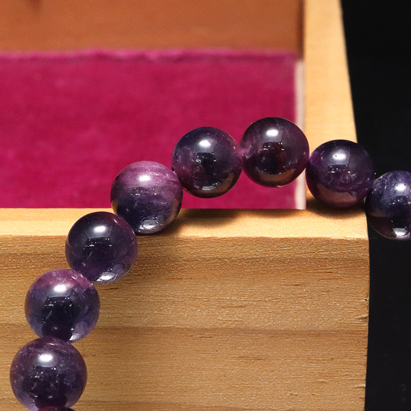 【動画】ブレス　バイカラーサファイア＜アフリカ産＞　丸約8.5mm  [co-g2068]