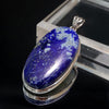【割引不可】ペンダントトップ　ラピスラズリ＜アフガニスタン産＞　約15～23mm×約27～34mm　silver925　ランダム発送　[co-g1164]