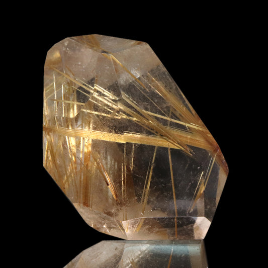 【一点物】【動画】原石　ルチルクォーツ　ブラジル産 [co-g2077]