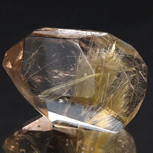 【一点物】【動画】原石　ルチルクォーツ　ブラジル産 [co-g2079]