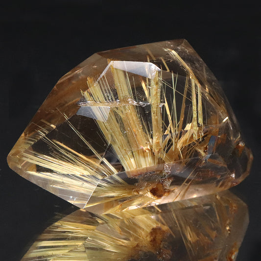 【一点物】【動画】原石　ルチルクォーツ　ブラジル産 [co-g2080]