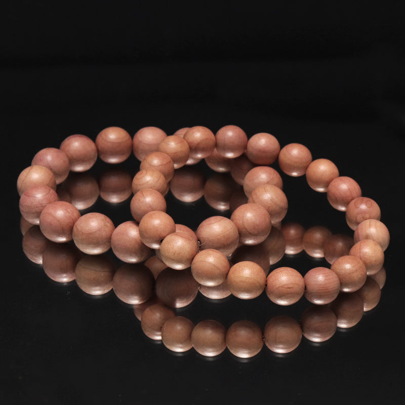 【パワーズウッド】ブレス　血柏(けっばん)＜中国/チベット産＞　丸  [co-g2098]