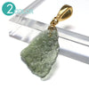 Get 30% off when you purchase 10 or more eligible items. Discount automatically applied at checkout. Moldavite (Czech Republic) Pendant Top, Stainless Steel, Random Shipment [co-g1184]